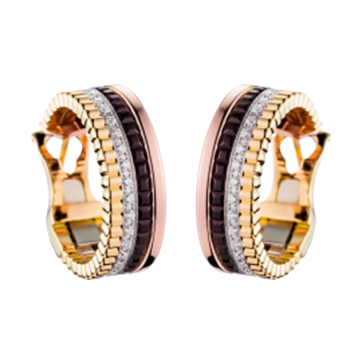 СЕРЬГИ-КОЛЬЦА QUATRE CLASSIQUE