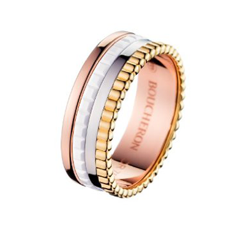 КОЛЬЦО QUATRE WHITE EDITION, МАЛЕНЬКАЯ МОДЕЛЬ