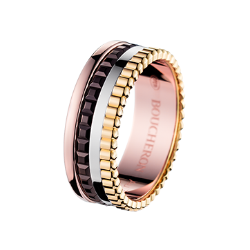 КОЛЬЦО QUATRE CLASSIQUE, МАЛЕНЬКАЯ МОДЕЛЬ