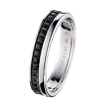 ОБРУЧАЛЬНОЕ КОЛЬЦО QUATRE BLACK EDITION