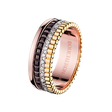 КОЛЬЦО QUATRE CLASSIQUE, МАЛЕНЬКАЯ МОДЕЛЬ